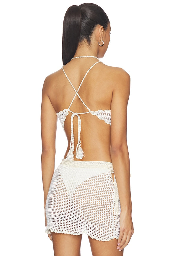 Isla Hand-crocheted Top