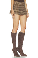 x REVOLVE Keely Check Skirt