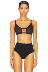 Sieve Cutout Bra