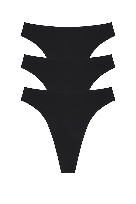 Base High Thong 3-pack