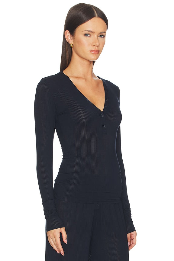 Whipped Henley Top