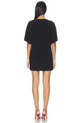 x Lifestyle Short Sleeve Boxy Mini Dress
