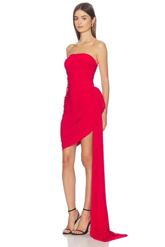 Strapless Diana Mini Dress With Bow
