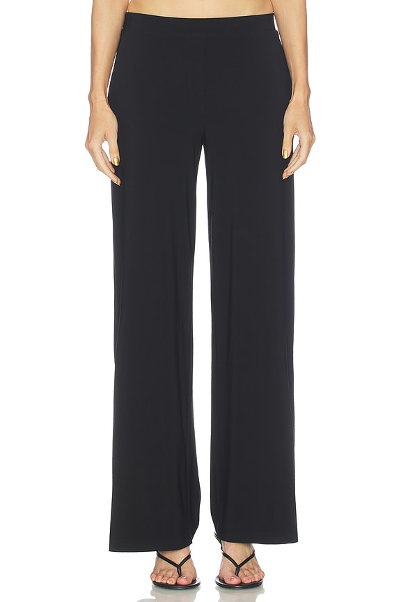 Flat Front Wide Pant