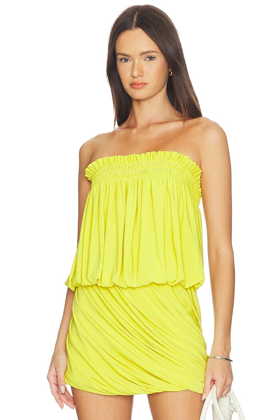 Strapless Peasant Bodysuit