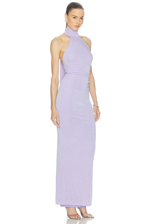 Crush Halter Gown