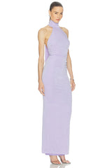 Crush Halter Gown