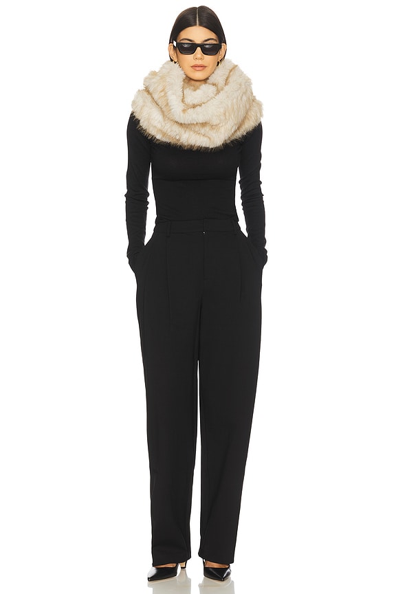 Pascale Faux Fur Shawl