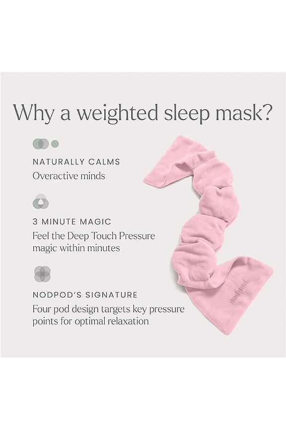 The Weighted Blanket For Your Eyes