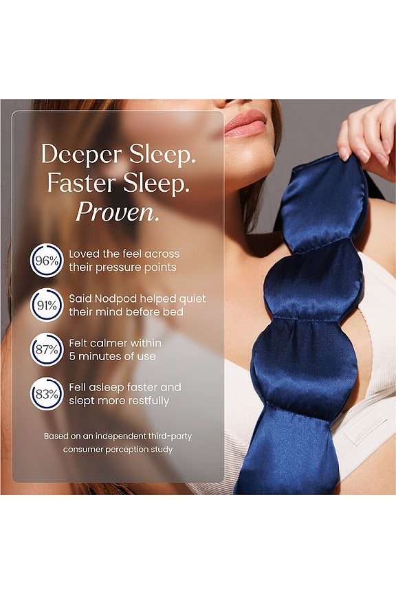The Silk Weighted Blanket For Your Eyes