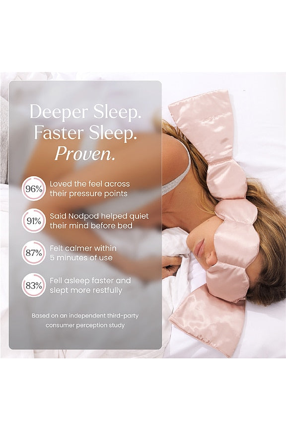 The Silk Weighted Blanket For Your Eyes
