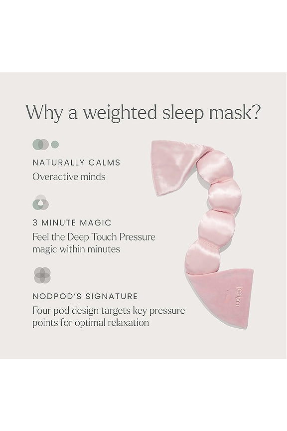 The Silk Weighted Blanket For Your Eyes
