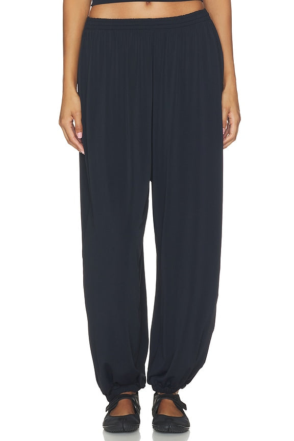 Stretch Knit Harem Pants