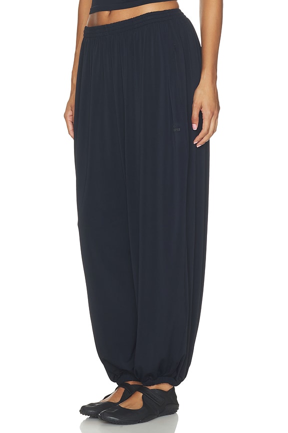 Stretch Knit Harem Pants