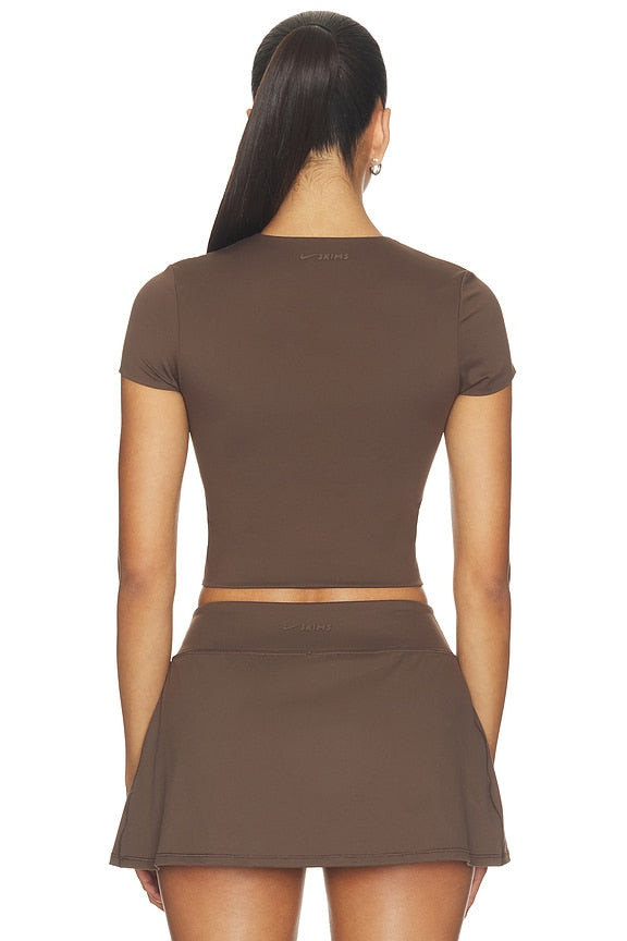 Matte Corset Crop Top