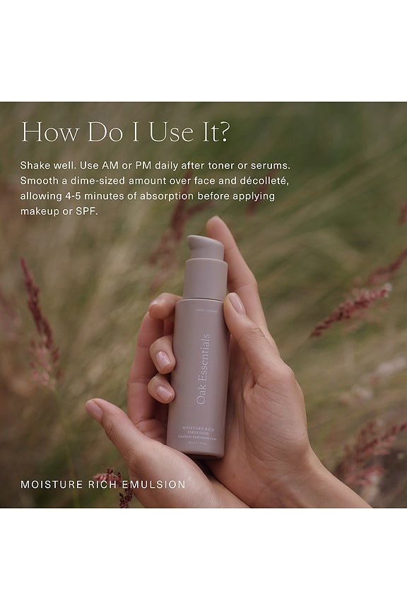 Moisture Rich Emulsion