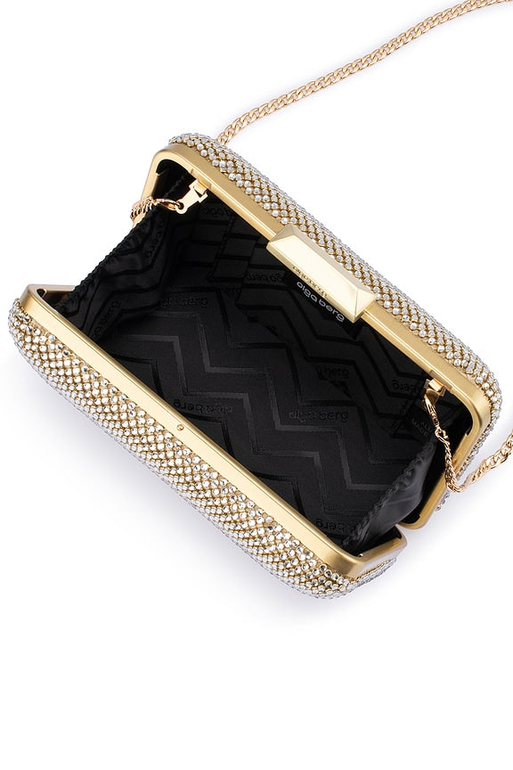 Ronny Crystal Mesh Clutch