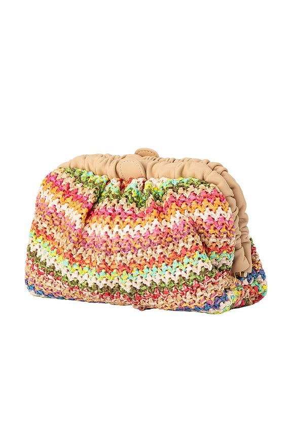 Amalia Petite Gathered Clutch