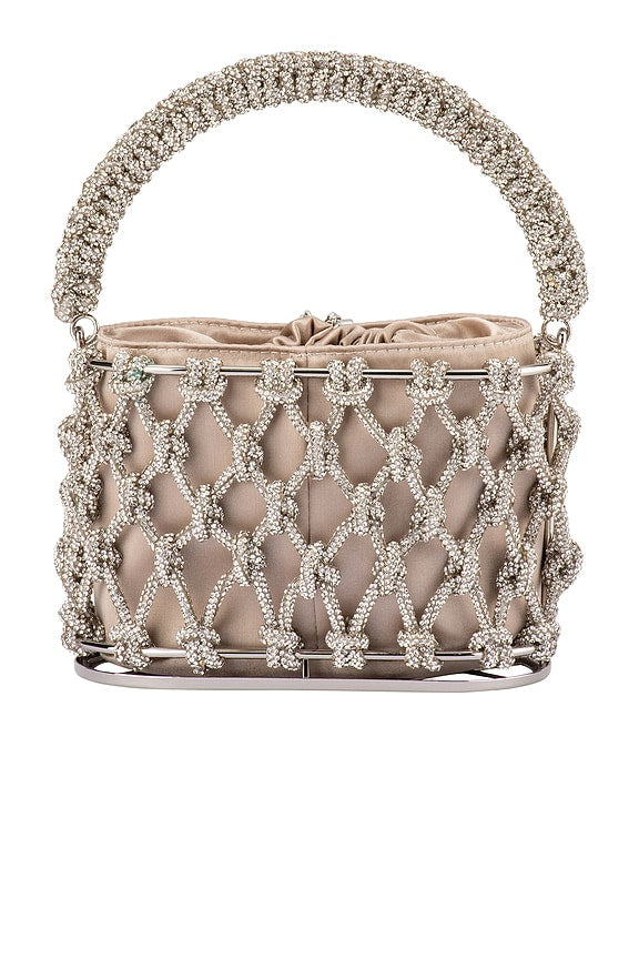 Amelia Crystal Cage Bag