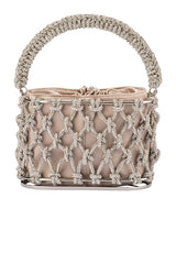 Amelia Crystal Cage Bag