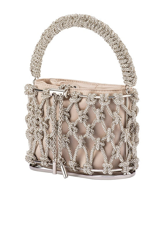 Amelia Crystal Cage Bag