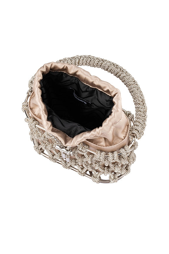 Amelia Crystal Cage Bag