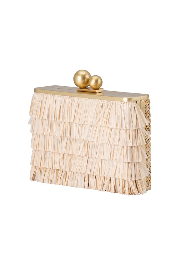 Carlita Fringe Clutch