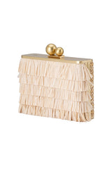 Carlita Fringe Clutch