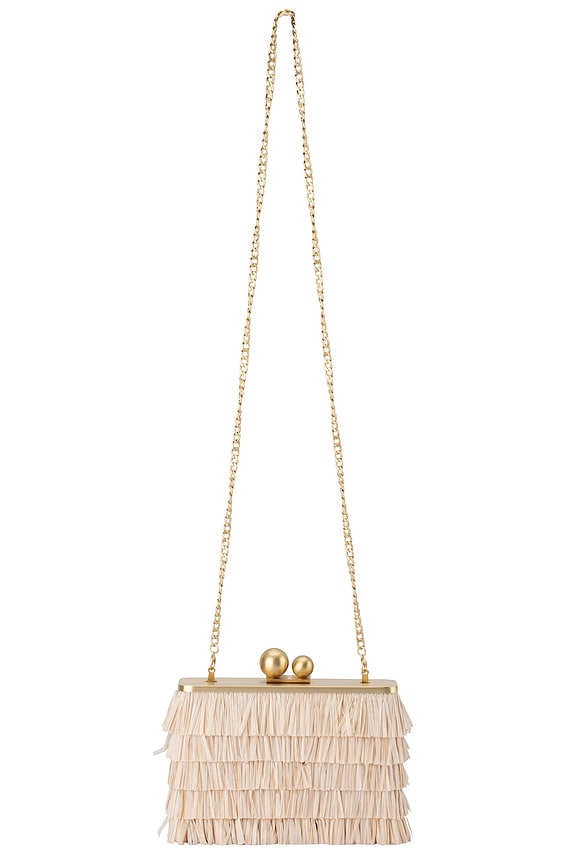 Carlita Fringe Clutch