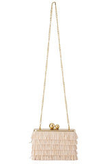 Carlita Fringe Clutch