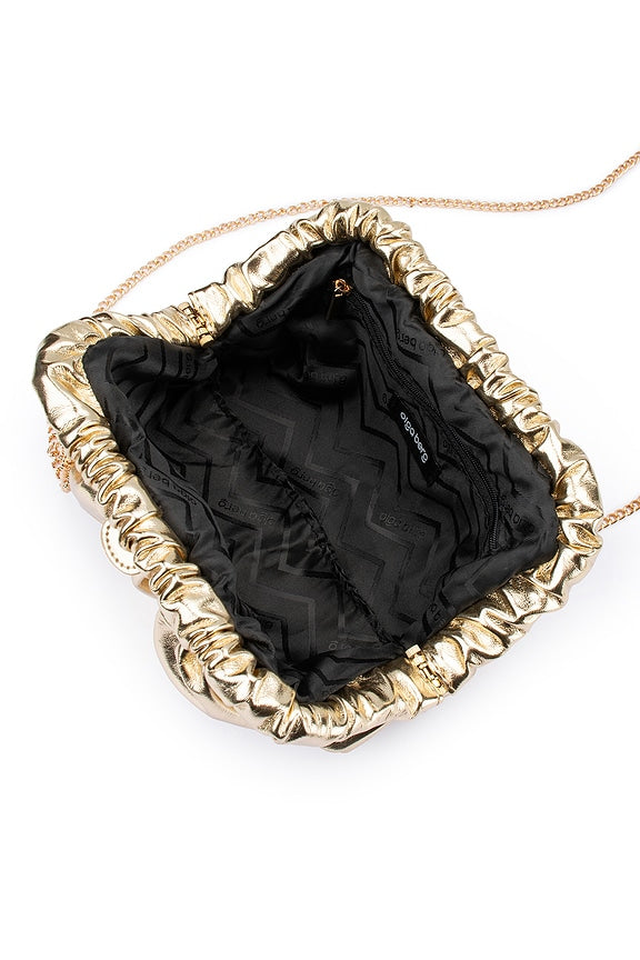 Betty Metallic Clutch