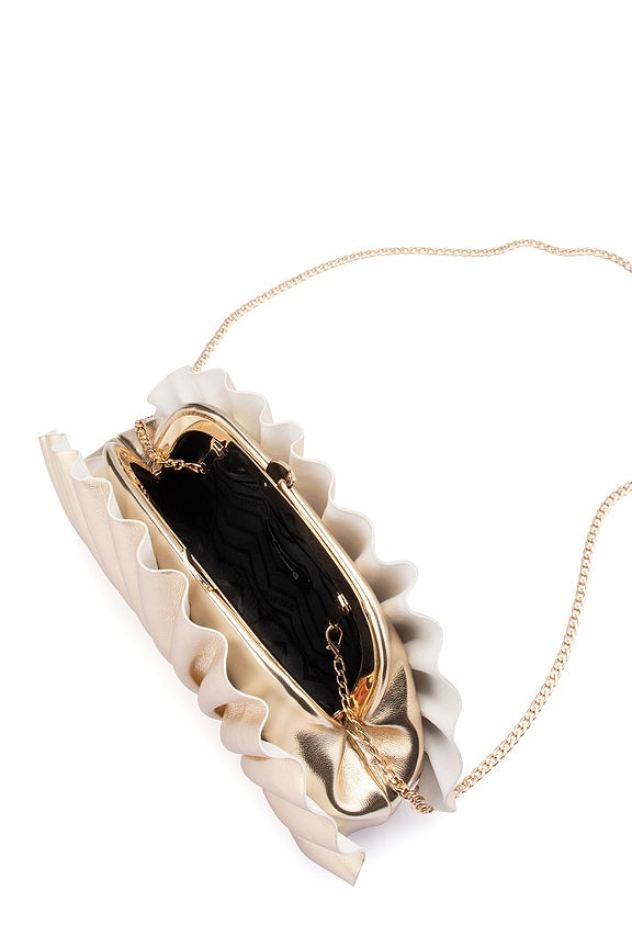 Hollie Pleated Clutch