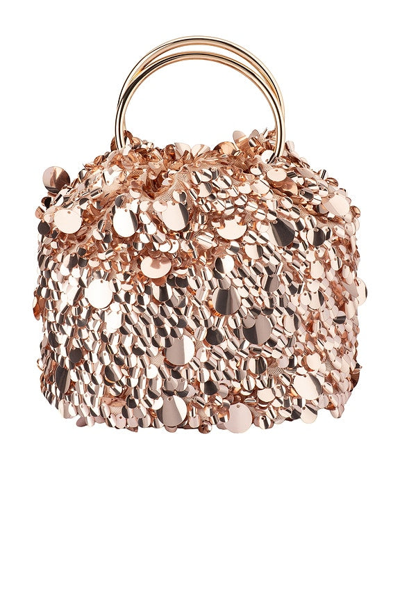 Vera Sequin Top Handle Bag