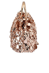 Vera Sequin Top Handle Bag