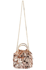 Vera Sequin Top Handle Bag