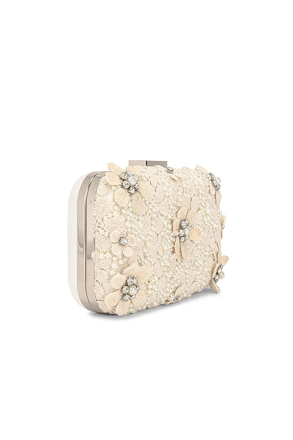 Beth Encrusted Pod Style Clutch