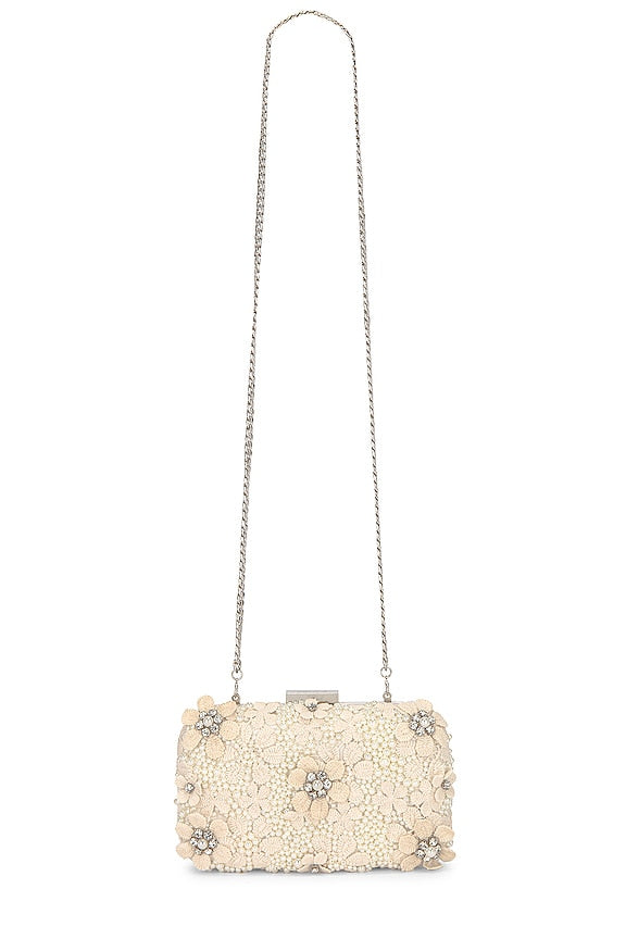 Beth Encrusted Pod Style Clutch