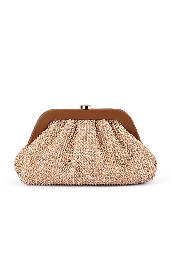 Ash Woven Clutch