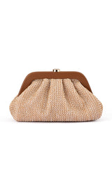 Ash Woven Clutch