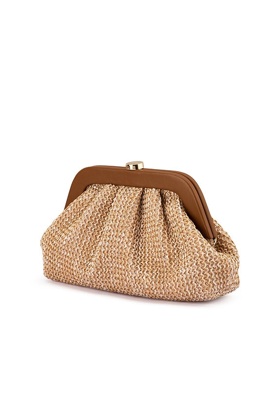 Ash Woven Clutch