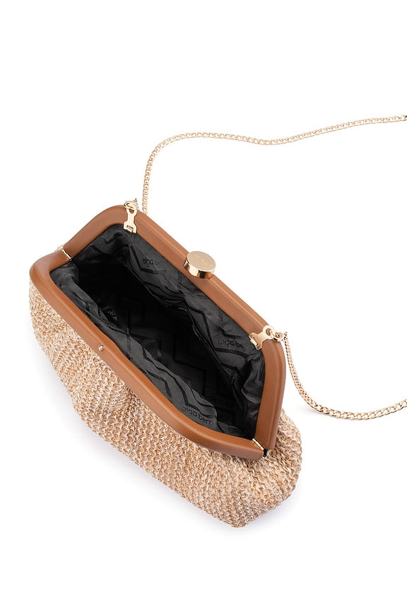 Ash Woven Clutch
