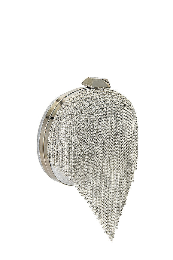 Bria Crystal Fringed Bag