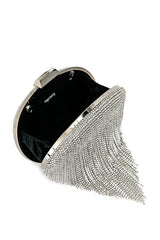 Bria Crystal Fringed Bag