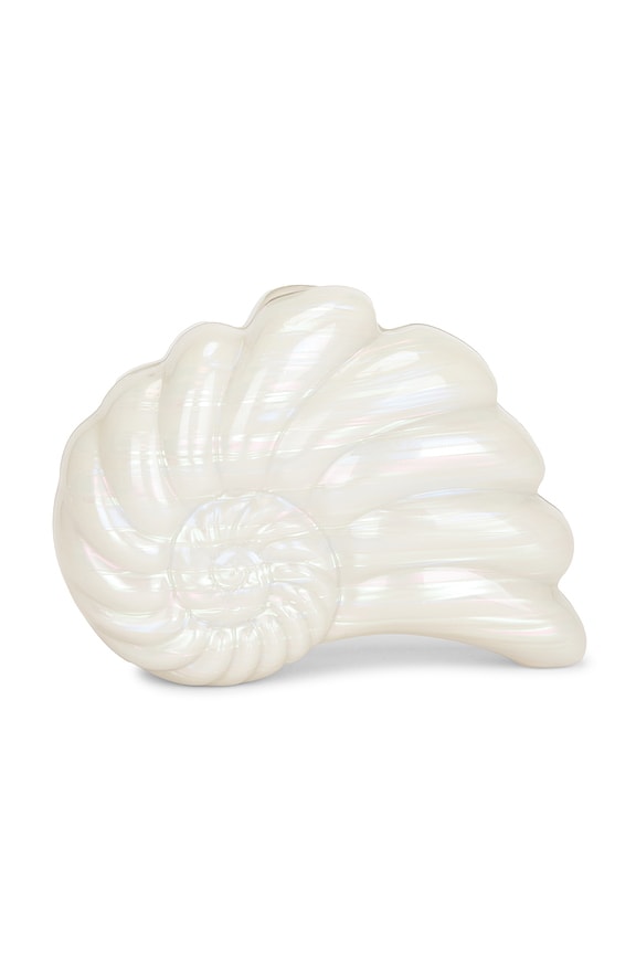 Ava Pearl Shell Clutch