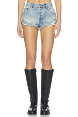 Messed Up Bandits Low Waist Denim Short