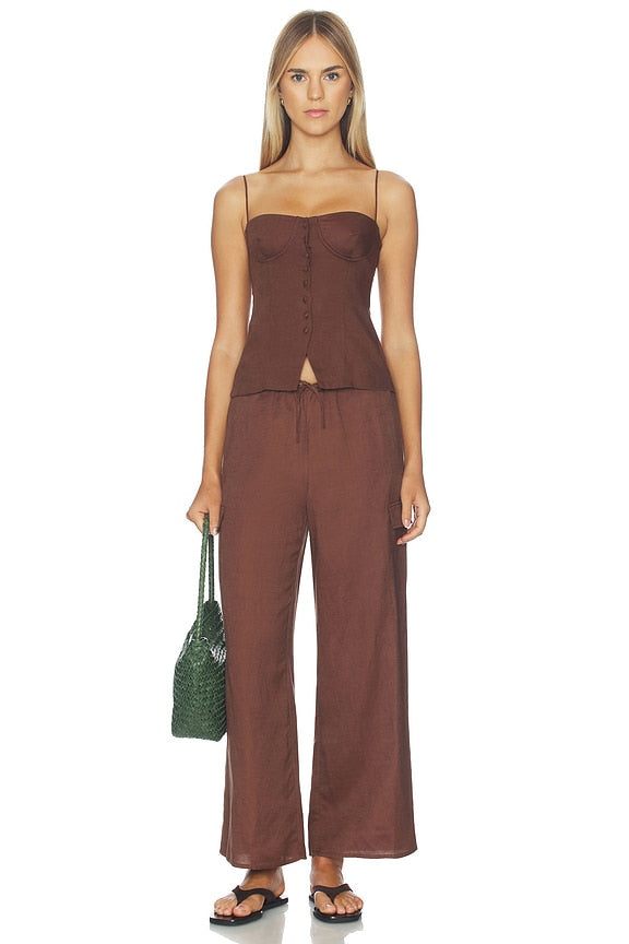 Air Linen Cargo Pant