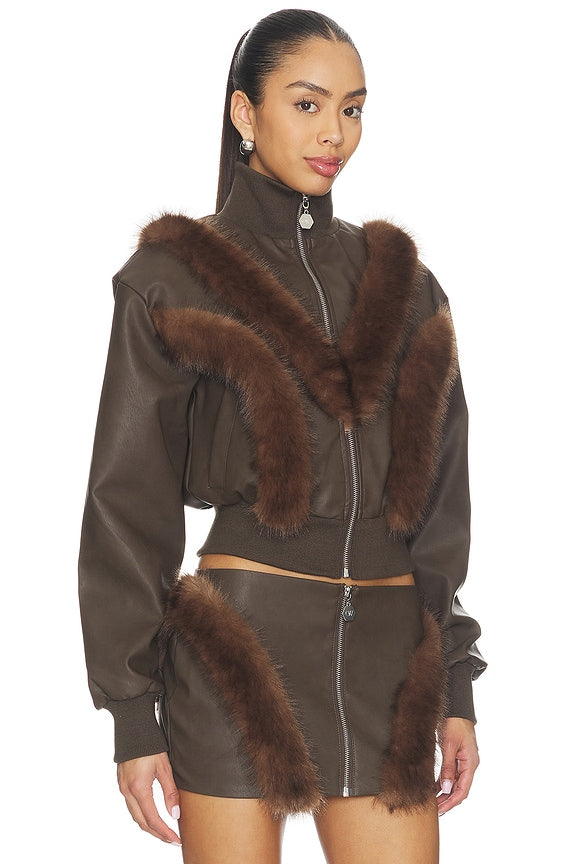 Bela Faux Fur Jacket