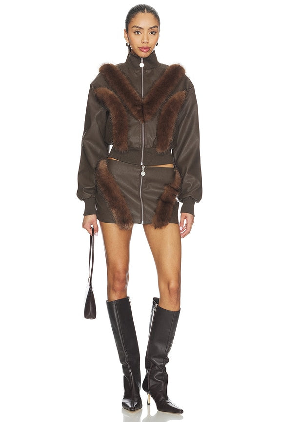 Bela Faux Fur Jacket
