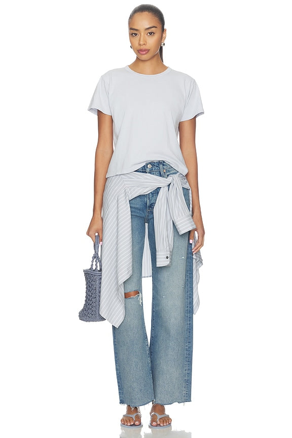 Arellia Skimmer Covered Button Fly Jeans