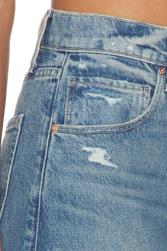 Arellia Skimmer Covered Button Fly Jeans